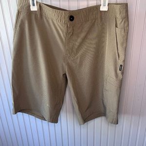 O'NEILL CROSSOVER KHAKI MEN'S SHORTS SIZE 36